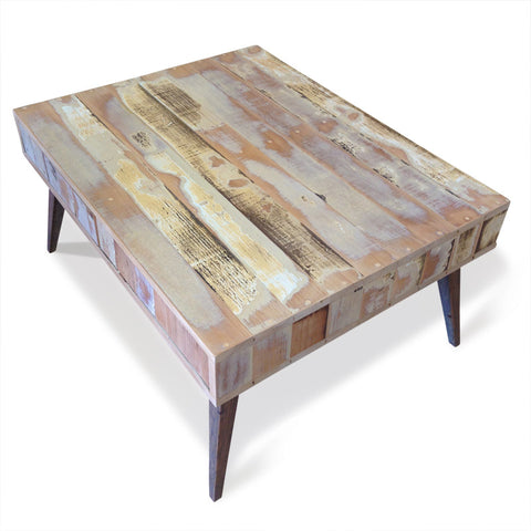 "Once Upon A Queenslander" Eco Recycled Retro Coffee Table With 4 Drawers "Once Upon A Queenslander" Eco Recycled Retro Coffee Table With 4 Drawers