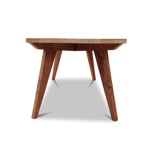 Modern Mid Century Retro Recycled Dining Table in Natural X-Large (2.4m) Modern Mid Century Retro Recycled Dining Table in Natural X-Large (2.4m)