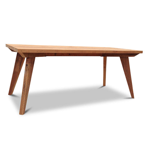 Modern Mid Century Retro Recycled Dining Table in Natural Small (1.5m) Modern Mid Century Retro Recycled Dining Table in Natural Small (1.5m)