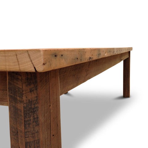 Modern Rustic Recycled Boardroom Table in Natural with Built-In Desk Modules Modern Rustic Recycled Boardroom Table in Natural with Built-In Desk Modules