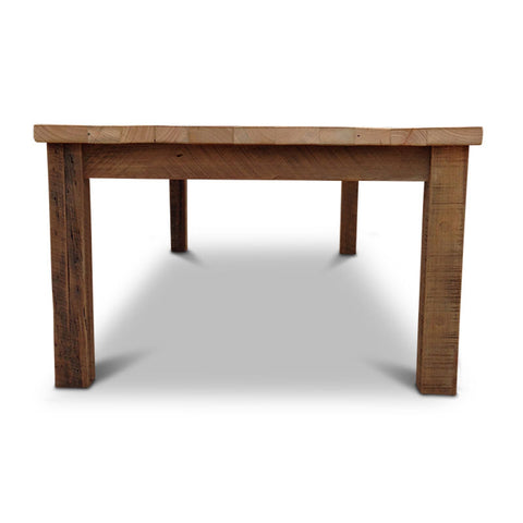 Modern Rustic Recycled Boardroom Table in Natural with Built-In Desk Modules Modern Rustic Recycled Boardroom Table in Natural with Built-In Desk Modules