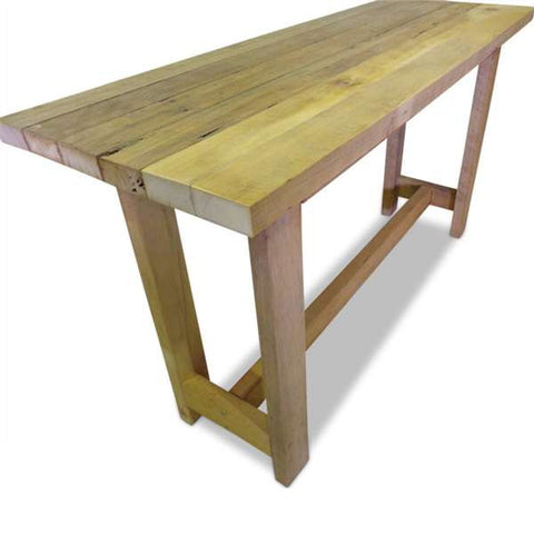 "Once Upon A Queenslander" Eco Recycled High Bench Table in Natural "Once Upon A Queenslander" Eco Recycled High Bench Table in Natural