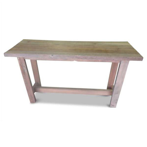 "Once Upon A Queenslander" Eco Recycled High Bench Table in Natural "Once Upon A Queenslander" Eco Recycled High Bench Table in Natural