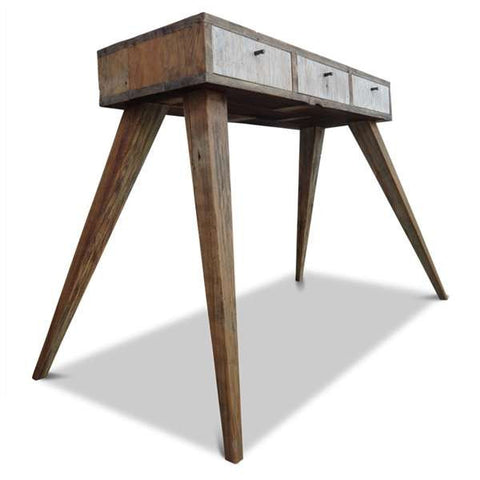 "Once Upon A Queenslander" Eco Recycled Console / Dressing Table in White "Once Upon A Queenslander" Eco Recycled Console / Dressing Table in White