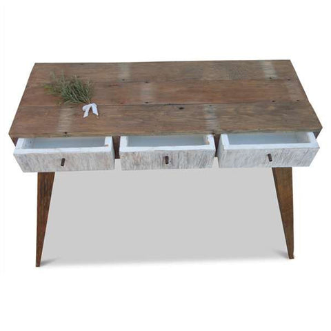 "Once Upon A Queenslander" Eco Recycled Console / Dressing Table in White
