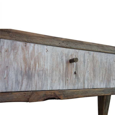 "Once Upon A Queenslander" Eco Recycled Console / Dressing Table in White "Once Upon A Queenslander" Eco Recycled Console / Dressing Table in White