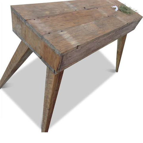 "Once Upon A Queenslander" Eco Recycled Console / Dressing Table in White "Once Upon A Queenslander" Eco Recycled Console / Dressing Table in White