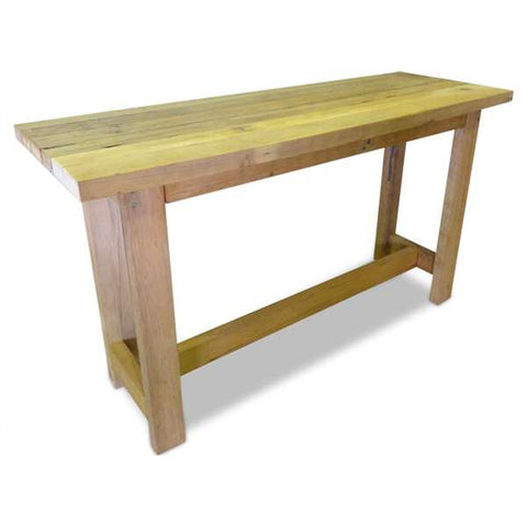 "Once Upon A Queenslander" Eco Recycled High Bench Table in Natural "Once Upon A Queenslander" Eco Recycled High Bench Table in Natural