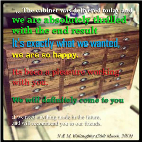 "Once Upon A Queenslander" Eco Recycled Cabinet / Sideboard *LIMITED EDITION* "Once Upon A Queenslander" Eco Recycled Cabinet / Sideboard *LIMITED EDITION*