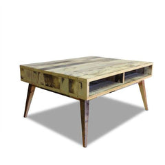 Eco Recycled Retro Open Coffee Table