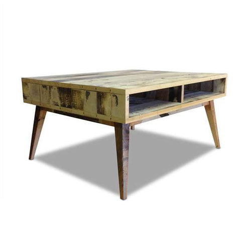 Eco Recycled Retro Open Coffee Table Eco Recycled Retro Open Coffee Table