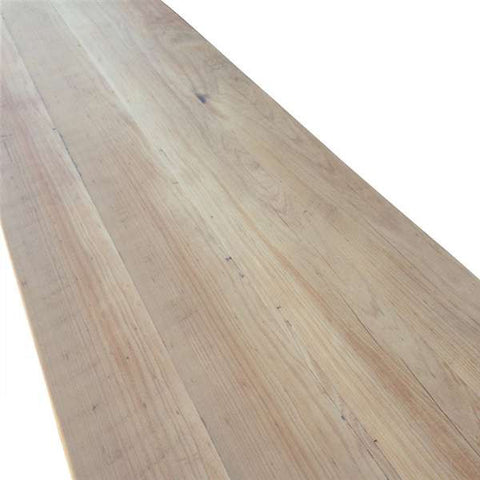 "Once Upon A Queenslander" Eco Recycled "Petite" High Bench Table in Natural & White "Once Upon A Queenslander" Eco Recycled "Petite" High Bench Table in Natural & White