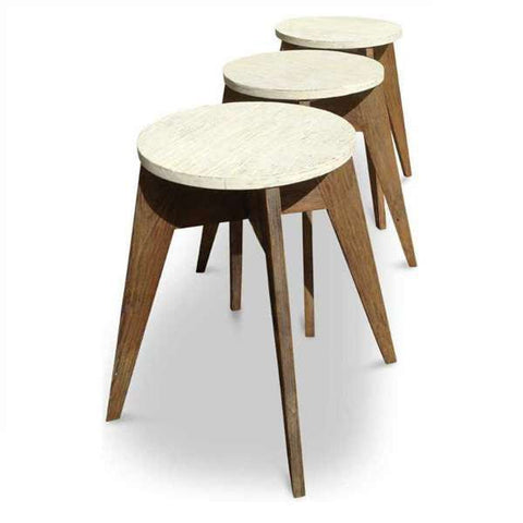 "Once Upon A Queenslander" Eco Recycled Cafe Style Stool "Once Upon A Queenslander" Eco Recycled Cafe Style Stool