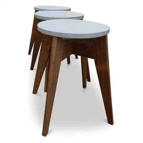 "Once Upon A Queenslander" Eco Recycled Cafe Style Stool "Once Upon A Queenslander" Eco Recycled Cafe Style Stool