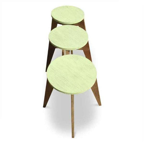 "Once Upon A Queenslander" Eco Recycled Cafe Style Round Dining Table "Once Upon A Queenslander" Eco Recycled Cafe Style Round Dining Table