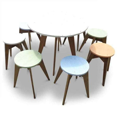 "Once Upon A Queenslander" Eco Recycled Cafe Style Stool "Once Upon A Queenslander" Eco Recycled Cafe Style Stool