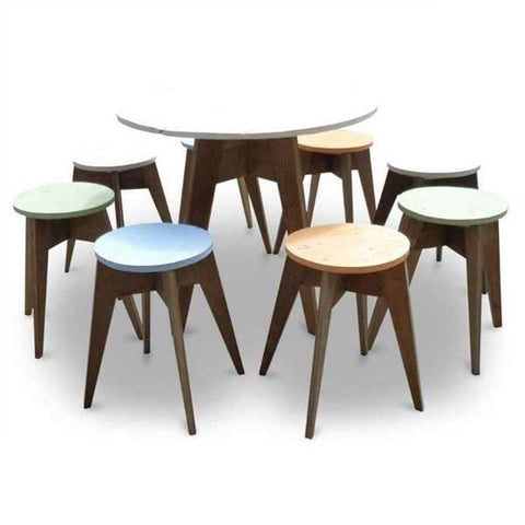 "Once Upon A Queenslander" Eco Recycled Cafe Style Stool "Once Upon A Queenslander" Eco Recycled Cafe Style Stool