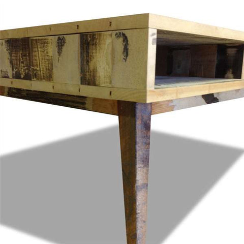 Eco Recycled Retro Open Coffee Table