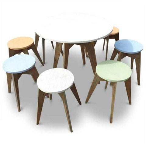 "Once Upon A Queenslander" Eco Recycled Cafe Style Stool