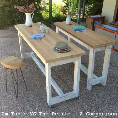 2m Table VS The Petite - A Comparison